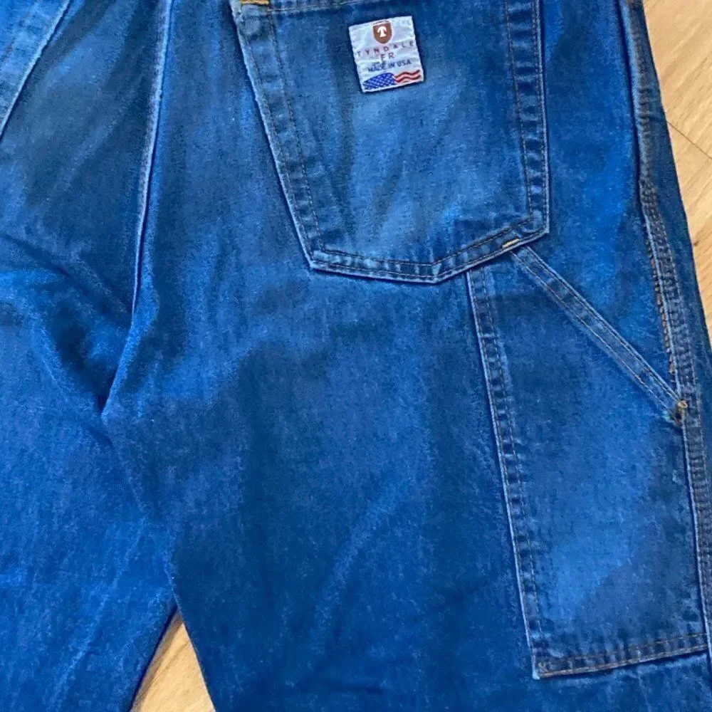 Tyndale Flame Resistant Carpenter Jeans Made in the USA 36 x 32